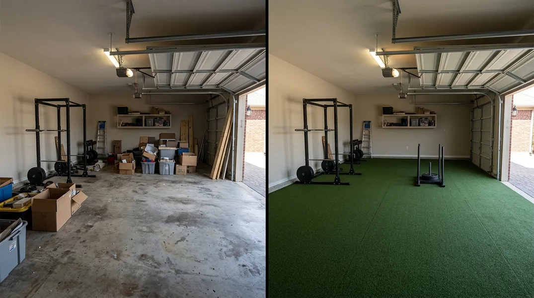 Result artificial grass installation in Sugar Land - Sugar Land Turf Installation