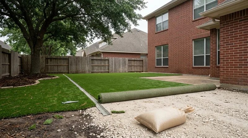 Residential Artificial Grass Installation Sugar Land
