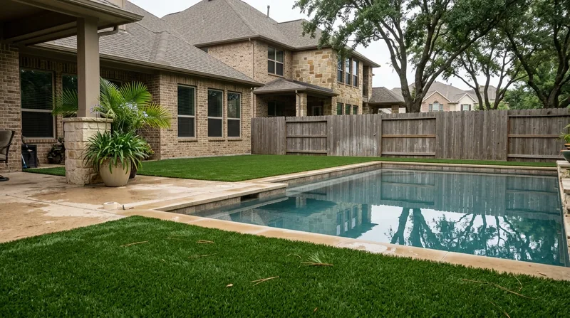 Pool Surround Turf Sugar Land